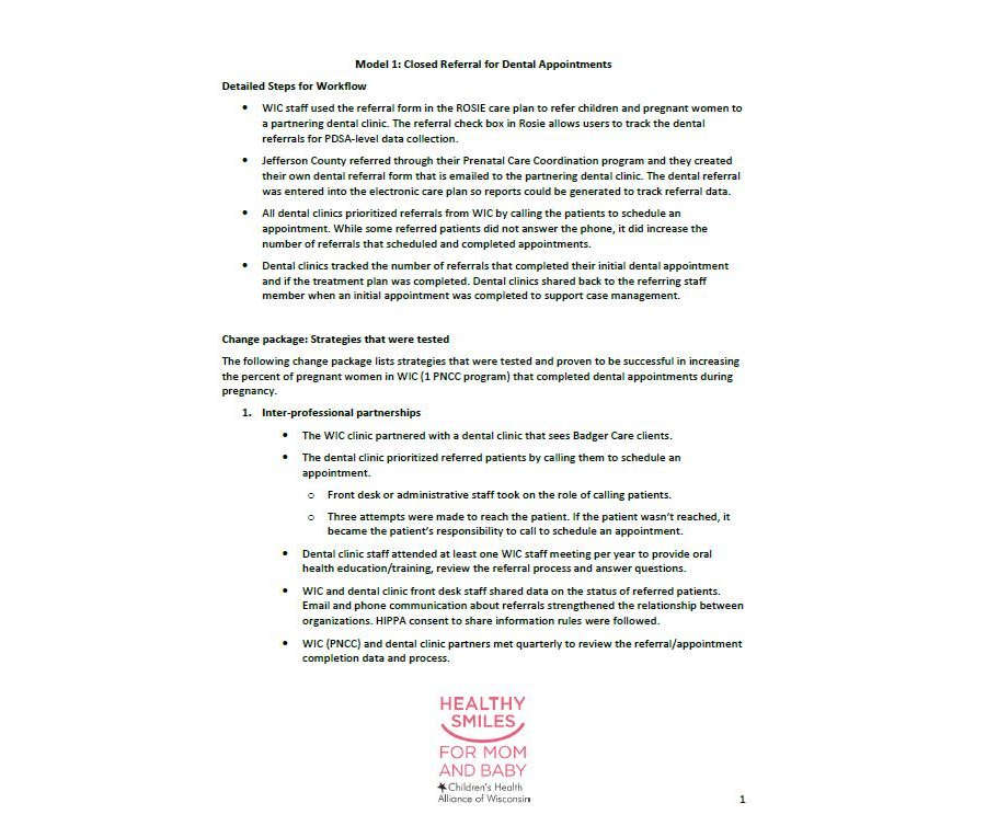 HSMB Model 2 Change Package