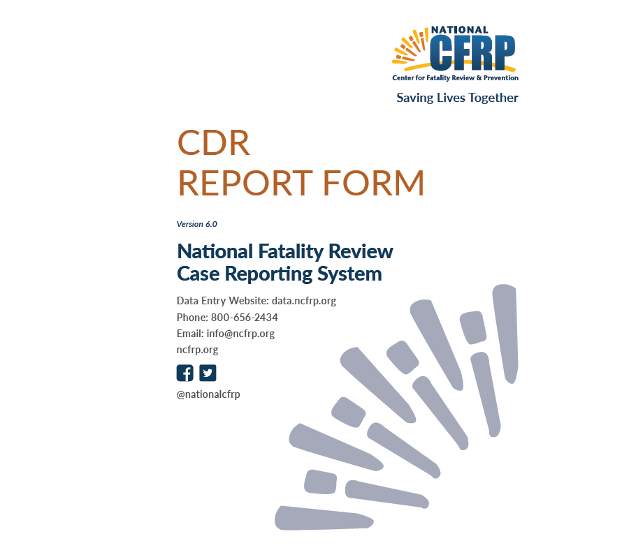 Child Death Review Report Form