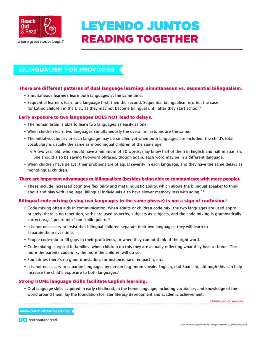 Bilingualism For Providers