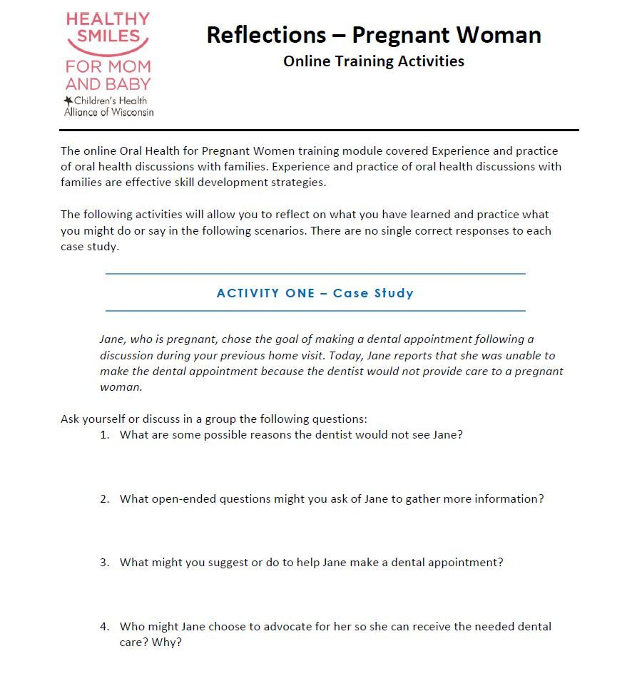 M4: Pregnant Women Activity