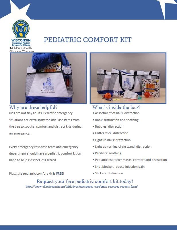 Pediatric Comfort Kit