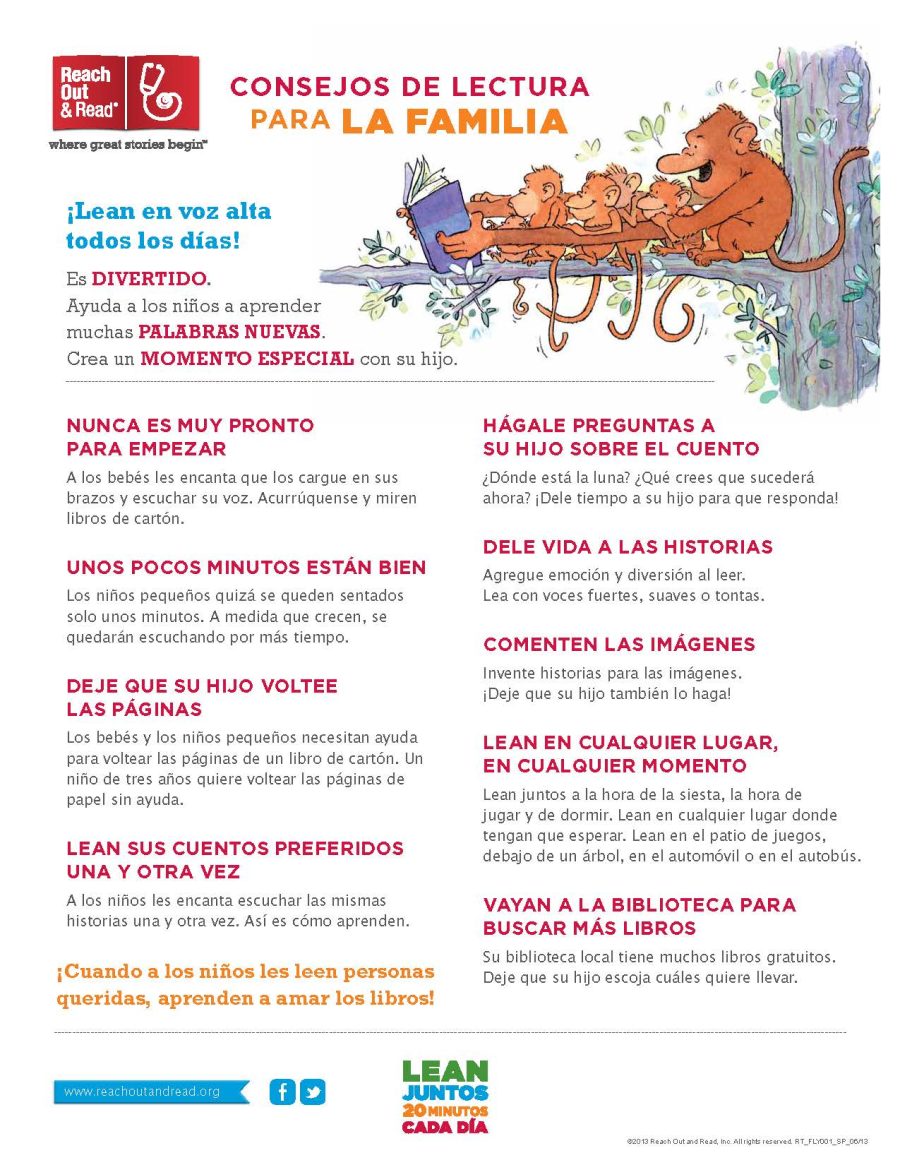 Reading Tips - Spanish