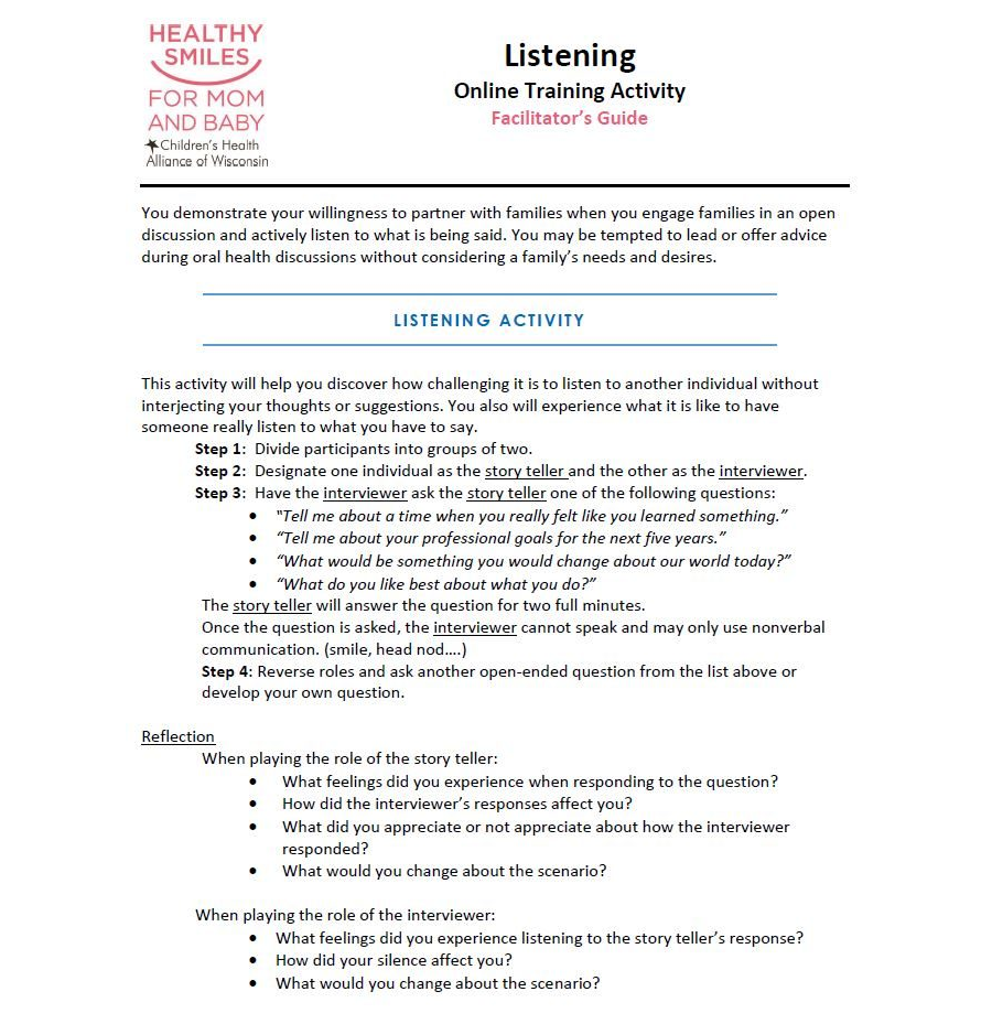 M4: Listening Activity