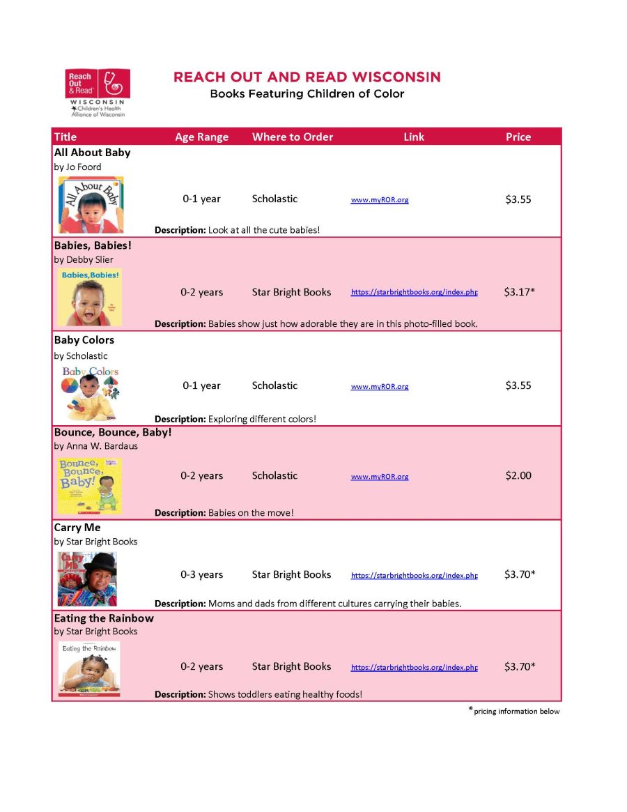 Books Featuring Children of Color